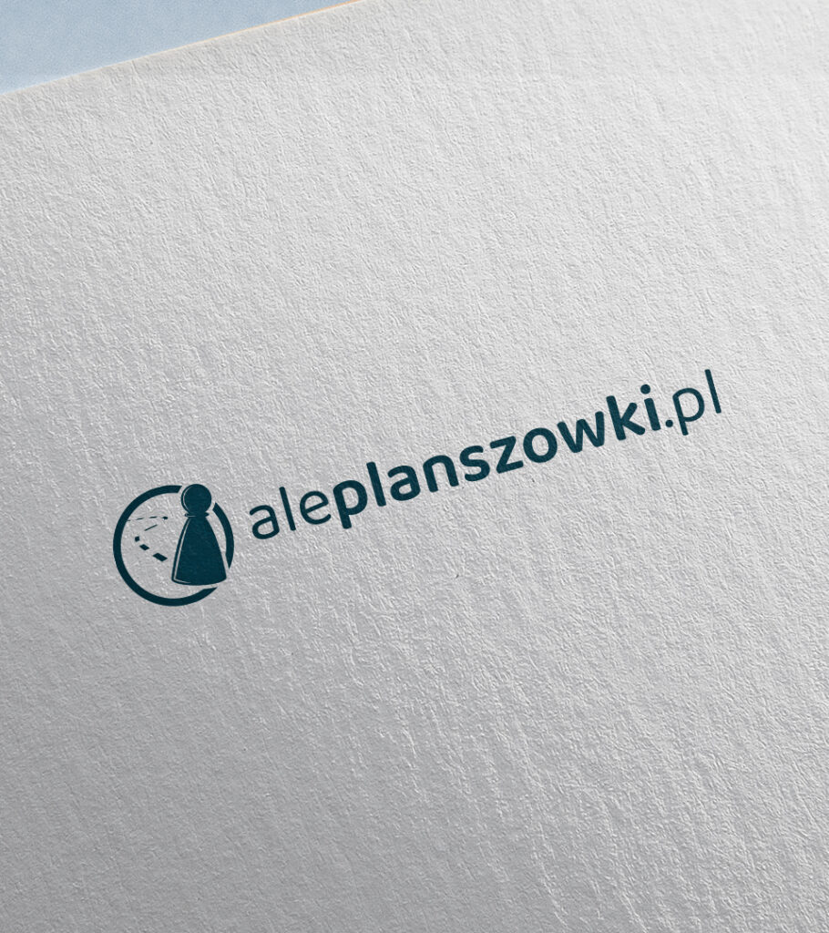 Projektowanie logo dla sklepu internetowego AlePlanszówki zgodnie z wytycznymi Klienta