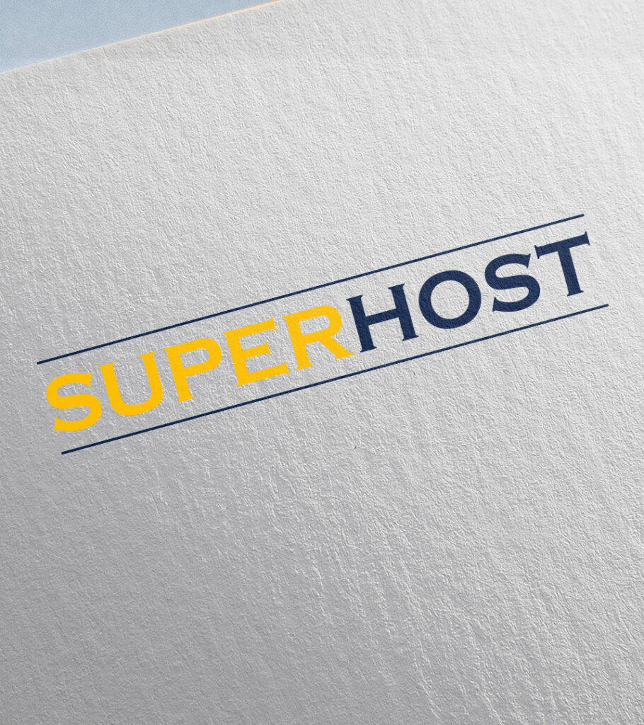 Projektowanie graficzne logo dla firmy superhost