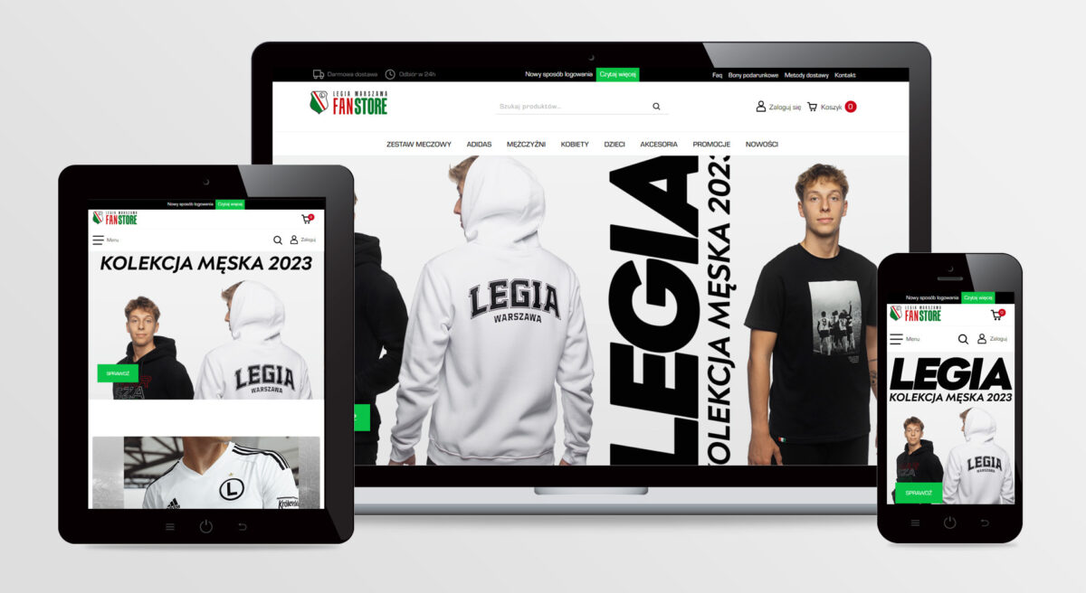 Sklep internetowy Legia Warszawa
