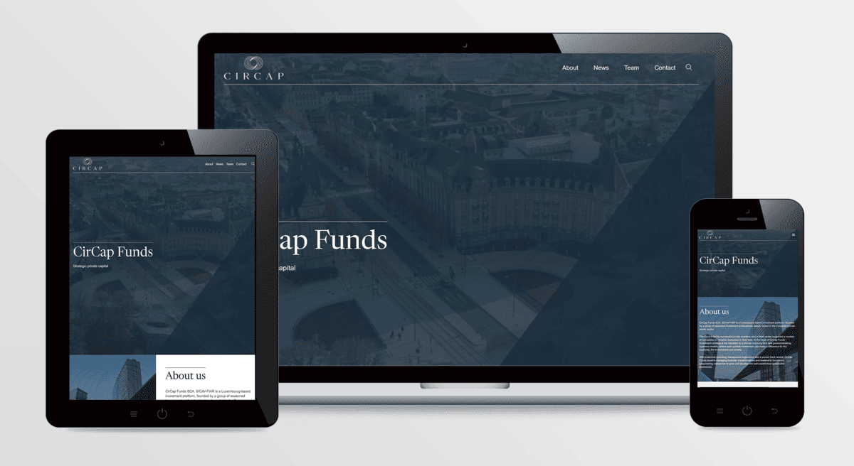 Strona internetowa Circap Funds