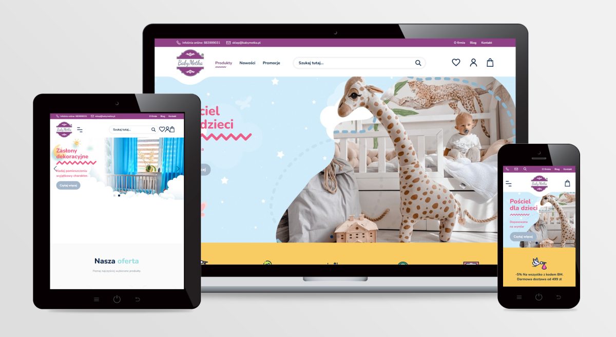 Sklep internetowy BABY METKA