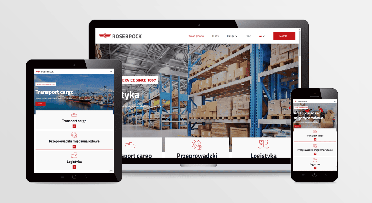 Strona internetowa ROSEBROCK