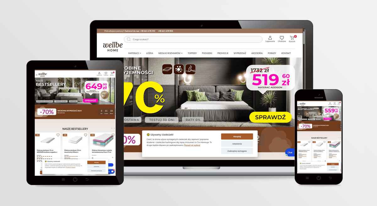 Sklep internetowy wellbe HOME