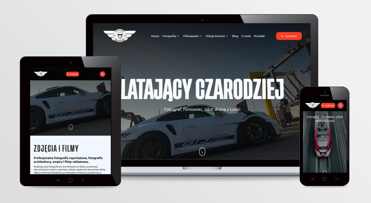 Strona internetowa Latający Czarodziej