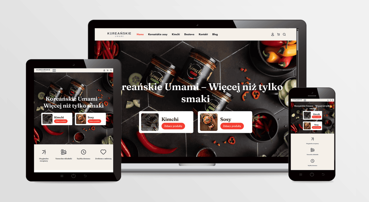 Sklep internetowy KOREAŃSKIE umami