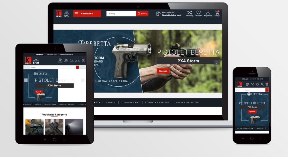 Sklep internetowy KALIBER