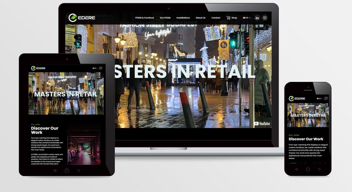 Strona internetowa EDERE