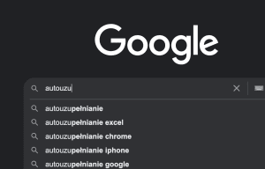 Autouzupełnianie Google