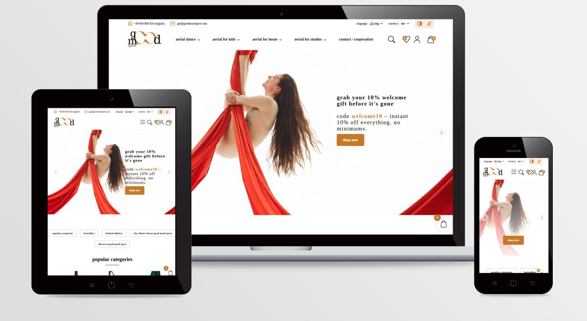 Sklep internetowy GoodMoodSport