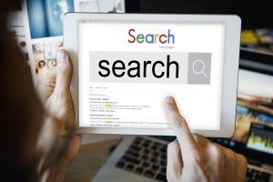 Search Searching Discover Exploration Seeking Concept Google Search Console