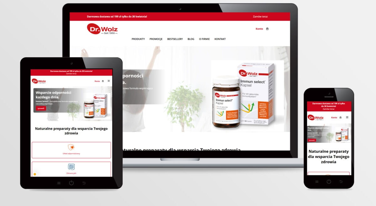 Sklep internetowy Dr. Wolz